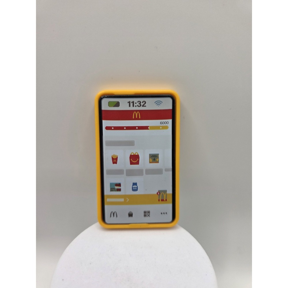 2025 Lil McDonald's Cell Phone App Ordering Toy Restaurant Play / D1